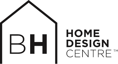 BH Home Design Centre logo, representing luxury residential design services and tailored home layouts at Canvas Hill.